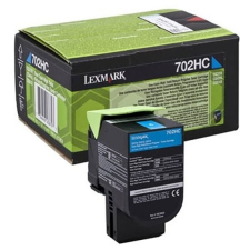 Lexmark CS310 SC410 SC510 lézertoner eredeti Cyan 3K 70C2HC0 702HC nyomtatópatron & toner