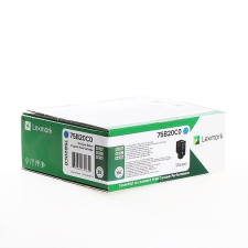 Lexmark CS/CX727/CS728 lézertoner eredeti eredeti Cyan 10K 75B20C0 nyomtatópatron & toner