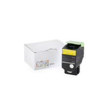 Lexmark CX410/510 3K (3000 lap) Orink sárga utángyártott toner nyomtatópatron & toner