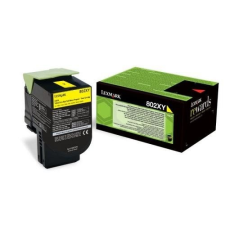 Lexmark lézertoner 80C2XY0 sárga 4000 old. nyomtatópatron & toner