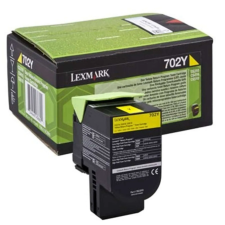 Lexmark - Tonerkazetta - Sárga - 1000 oldal (702Y) nyomtatópatron & toner