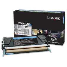 Lexmark X748H1CG - eredeti toner, cyan (azúrkék) nyomtatópatron & toner