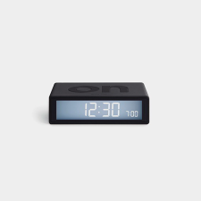 Lexon Flip+ Travel LCD Alarm Clock Dark Grey ébresztőóra