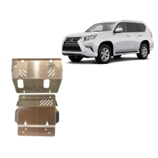  Lexus GX460 alumínium motorvédő pajzs - (2010-2023) karosszéria elem