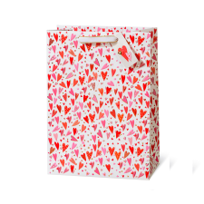Leykam Alpina (BSB) BSB ajándéktasak (36x26x14 cm) Red Hearts (4) ajándéktasak