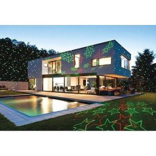  Lézer MagicHome karácsony, Star shower, csillagok, IP 44 karácsonyi dekoráció