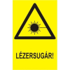  Lézersugár! - öntapadó, 150*100mm