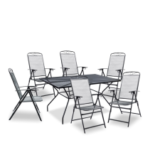 Leziter Alfi 6+1 kerti bútor garnitúra szett kerti bútor