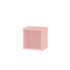 Leziter Boxie nyitott fali szekrény 40x40x27 cm pink bútor