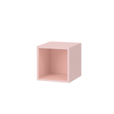 Leziter Boxie nyitott fali szekrény 40x40x37 cm pink bútor