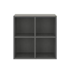 Leziter Boxie nyitott fali szekrény 80x80x37 cm antracit bútor