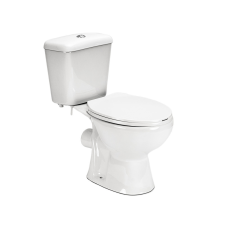 Leziter Cleano monoblokkos WC hátsó kifolyással ülőkével szaniter