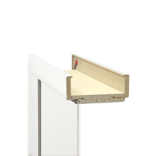 Leziter Dekor tok CPL fehér 90/210 14-16 balos króm pánt nyílászáró