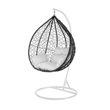 Leziter Havanna függőfotel fekete-fehér kerti bútor