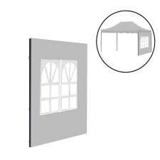 Leziter Kerti pavilon ablakos oldalfal ponyva 3x4 m kerti bútor