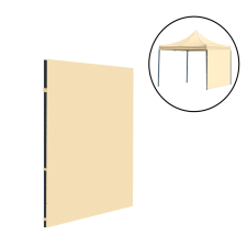 Leziter Kerti pavilon oldalfal ponyva 3x3 m beige kerti bútor