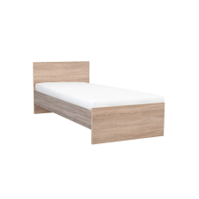 Leziter Miami egyszemélyes ágy 90x200 cm sonoma tölgy-yorki tölgy bútor