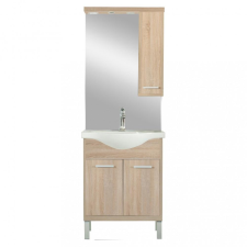 Leziter Nerva 65 komplett fürdőszobabútor, Sonoma tölgy fürdőszoba bútor