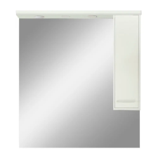 Leziter Nerva 85 cm-es tükrös felsőszekrény fehér fürdőszoba bútor