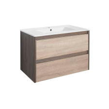 Leziter Porto 80 alsó szekrény mosdóval fürdőszoba bútor