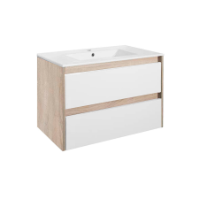 Leziter Porto 80 alsó szekrény mosdóval fürdőszoba bútor