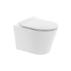 Leziter Ride fali, rimless WC soft close ülőkével