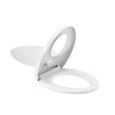 Leziter Rion Soft Close 2 az 1-ben WC ülőke szűkítővel műanyag fehér szaniter