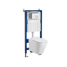 Leziter Roya Ride 82W falba építhető WC tartály szett szaniter