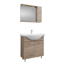 Leziter Ruben 75 komplett fürdőszoba bútor Szürke Sonoma tölgy fürdőszoba bútor