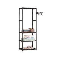 Leziter Ruhaállvány LRA-03 fekete bútor