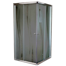 Leziter Spirit BAMBOO 90x90 szögletes zuhanykabin, erősített akril zuhanytálcával kád, zuhanykabin