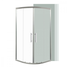 Leziter Spirit Clear 80x80 cm íves zuhanykabin zuhanytálca nélkül kád, zuhanykabin