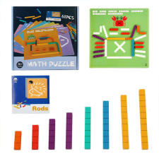 Leziter Számtani puzzle kreatív és készségfejlesztő