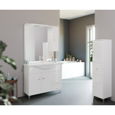 Leziter Toscano 99 Tükör oldalszekrénnyel LED világítással fürdőszoba bútor