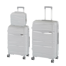 Leziter TraveLux Voyager X gurulós bőrönd szett kézitáska és bőrönd