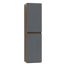 Leziter Trent függesztett oldal szekrény sunset tölgy-antracit szürke fürdőszoba bútor