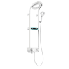 Leziter Tropic digitális zuhanyszett termosztátos csapteleppel fehér