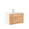 Leziter Vario Clam 80 alsó szekrény mosdóval