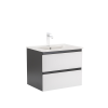 Leziter Vario Forte 60 alsó szekrény mosdóval