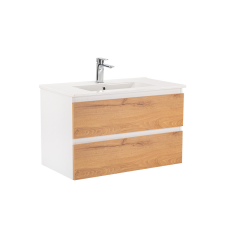 Leziter Vario Forte 80 alsó szekrény mosdóval fürdőszoba bútor