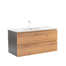 Leziter Vario Pull 100 alsó szekrény mosdóval fürdőszoba bútor