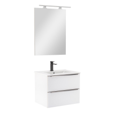 Leziter Vario Trim 60 komplett fürdőszoba bútor fehér-fehér fürdőszoba bútor