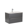 Leziter Vario Trim 80 alsó szekrény mosdóval
