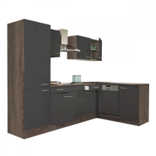 Leziter Yorki 280 sarok konyhabútor polcos kivitelben bútor