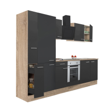 Leziter Yorki 300 konyhabútor alsó sütős, polcos kivitelben bútor