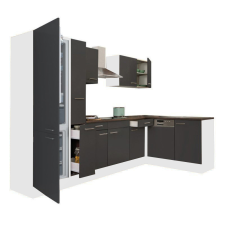 Leziter Yorki 310 sarok konyhabútor alulfagyasztós hűtős kivitelben bútor