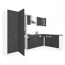 Leziter Yorki 340 sarok konyhabútor alulfagyasztós hűtős kivitelben bútor