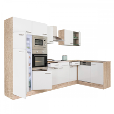 Leziter Yorki 340 sarok konyhabútor felülfagyasztós hűtős kivitelben bútor