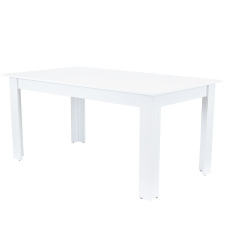 Leziter Yorki Standard étkezőasztal 160x90 cm fehér fürdőszoba bútor