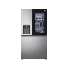 LG GSXV80PZLE Side by Side Hűtőszekrény, Hamvas ezüst hűtőgép, hűtőszekrény
